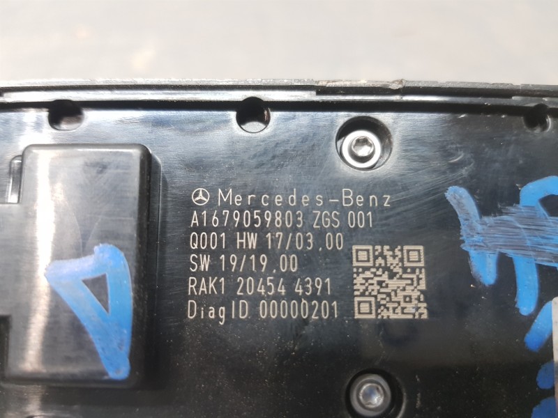 Recambio de mando elevalunas delantero izquierdo para mercedes clase a (w177) 200 d referencia OEM IAM A1679059803  