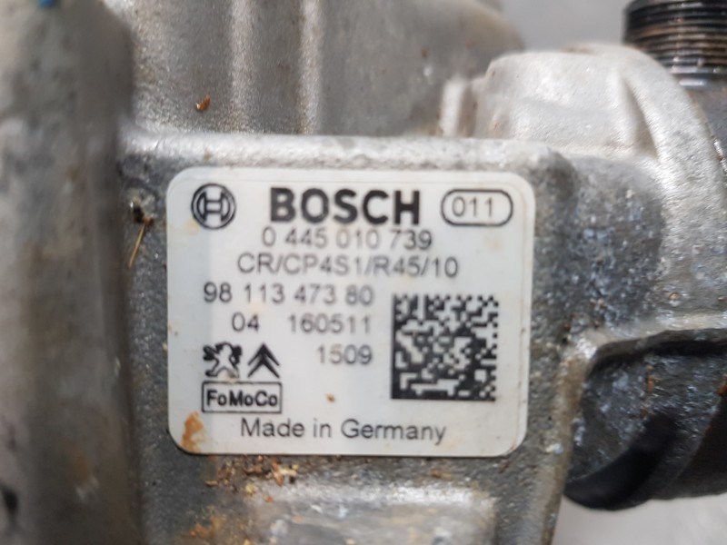 Recambio de bomba inyeccion para peugeot 308 sw style referencia OEM IAM 9811347380 0445010739  Recambio de bomba inyeccion para peugeot 308 sw style referencia OEM IAM 9811347380 0445010739