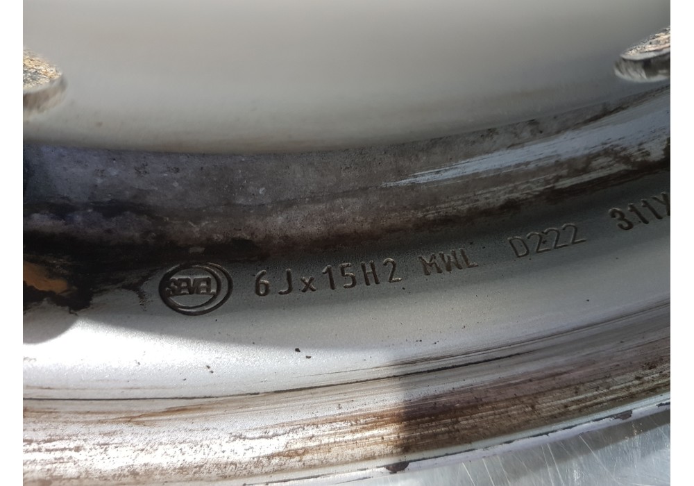 Recambio de llanta para citroen jumper kasten l2h2 referencia OEM IAM 1395239080   Recambio de llanta para citroen jumper kasten l2h2 referencia OEM IAM 1395239080