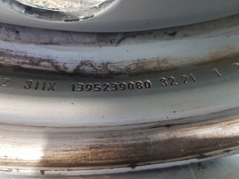 Recambio de llanta para citroen jumper kasten l2h2 referencia OEM IAM 1395239080   Recambio de llanta para citroen jumper kasten l2h2 referencia OEM IAM 1395239080