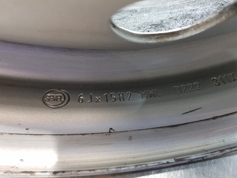 Recambio de llanta para citroen jumper kasten l2h2 referencia OEM IAM 1395239080   Recambio de llanta para citroen jumper kasten l2h2 referencia OEM IAM 1395239080