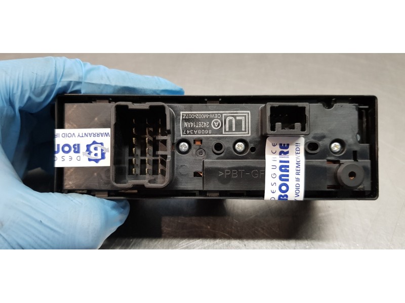 Recambio de mando elevalunas delantero izquierdo para mitsubishi outlander (gf0) motion 2wd referencia OEM IAM 8608A347  