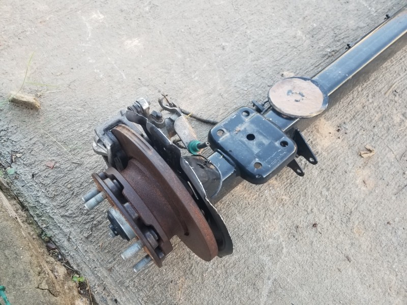 Recambio de puente trasero para ford transit custom kasten custom referencia OEM IAM 2500916  