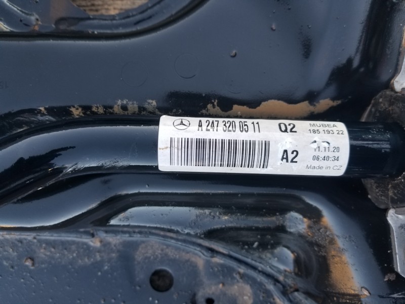 Recambio de puente delantero para mercedes clase a (w177) 200 d referencia OEM IAM A1776207101  