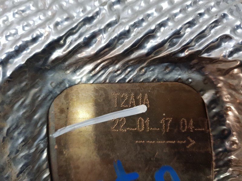 Recambio de filtro de particulas para ford transit custom kasten custom referencia OEM IAM 2540157  