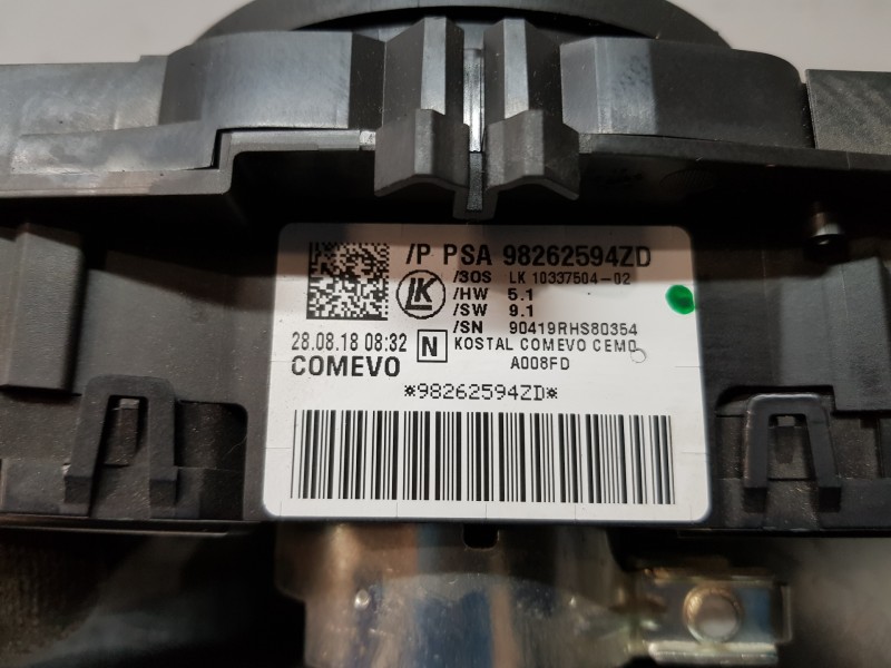 Recambio de mando multifuncion para peugeot 3008 active referencia OEM IAM 98262594ZD  