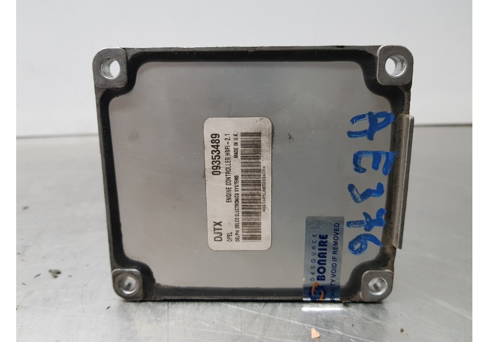 Recambio de centralita motor uce para opel astra g berlina confort referencia OEM IAM 09353489   Recambio de centralita motor uce para opel astra g berlina confort referencia OEM IAM 09353489