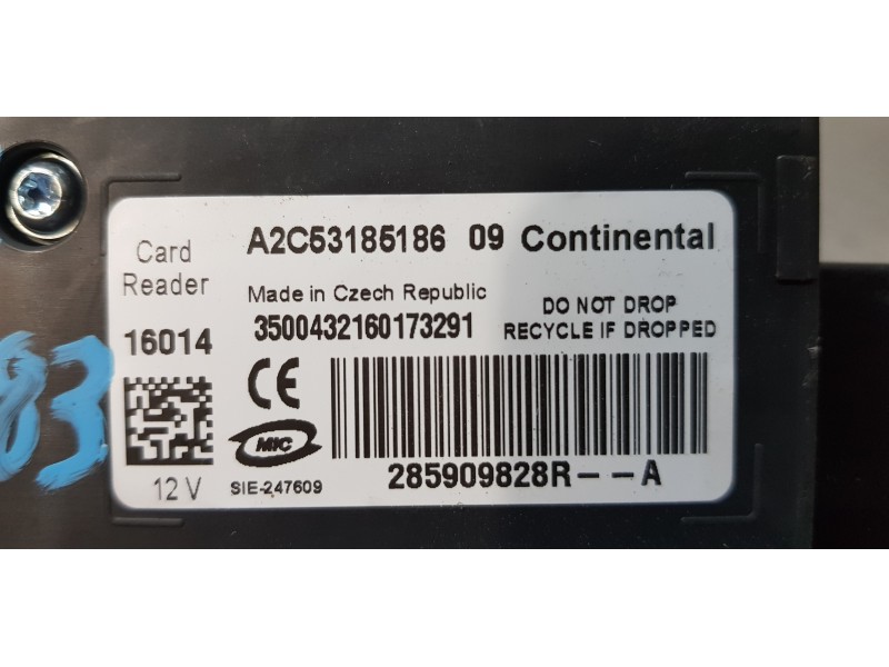 Recambio de conmutador de arranque para renault scenic iii limited referencia OEM IAM 285909828R   Recambio de conmutador de arranque para renault scenic iii limited referencia OEM IAM 285909828R