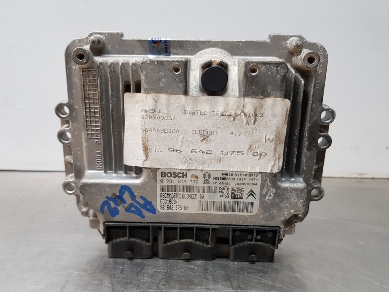 Recambio de centralita motor uce para peugeot 308 premium referencia OEM IAM 0281013332   Recambio de centralita motor uce para peugeot 308 premium referencia OEM IAM 0281013332