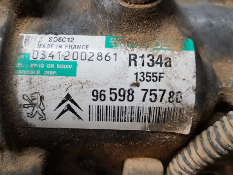 Recambio de compresor aire acondicionado para peugeot 308 premium referencia OEM IAM 9659875780   Recambio de compresor aire acondicionado para peugeot 308 premium referencia OEM IAM 9659875780