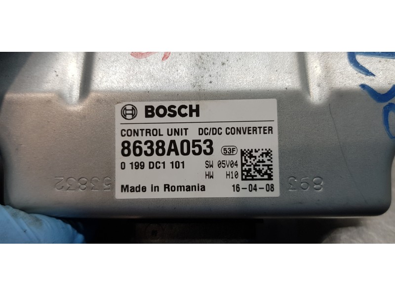 Recambio de modulo electronico para mitsubishi outlander (gf0) motion 2wd referencia OEM IAM 8638A053  