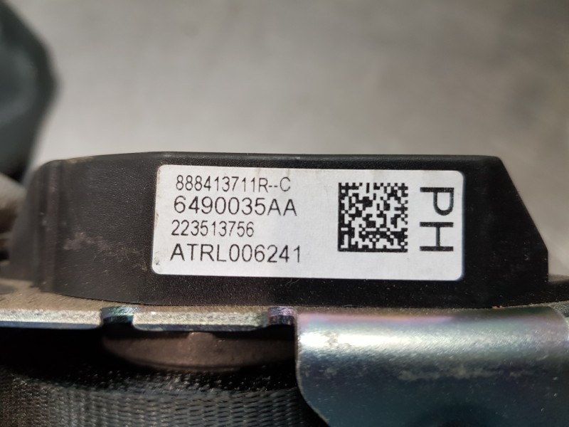 Recambio de cinturon seguridad trasero izquierdo para citroen c3 aircross bluehdi referencia OEM IAM 98311889XX  