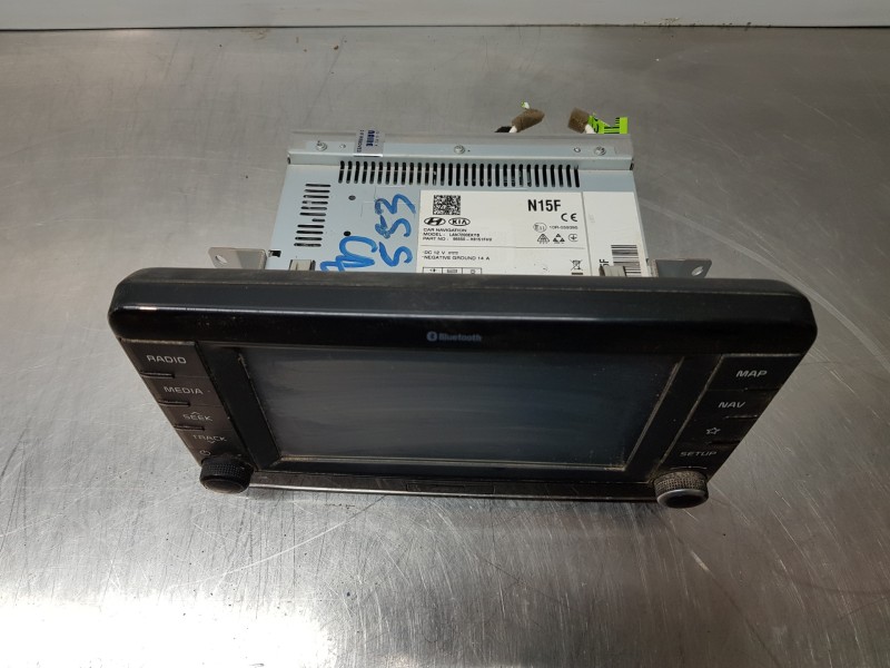 Recambio de pantalla multifuncion para kia stonic (ybcuv) concept referencia OEM IAM 96550H8151FHV  