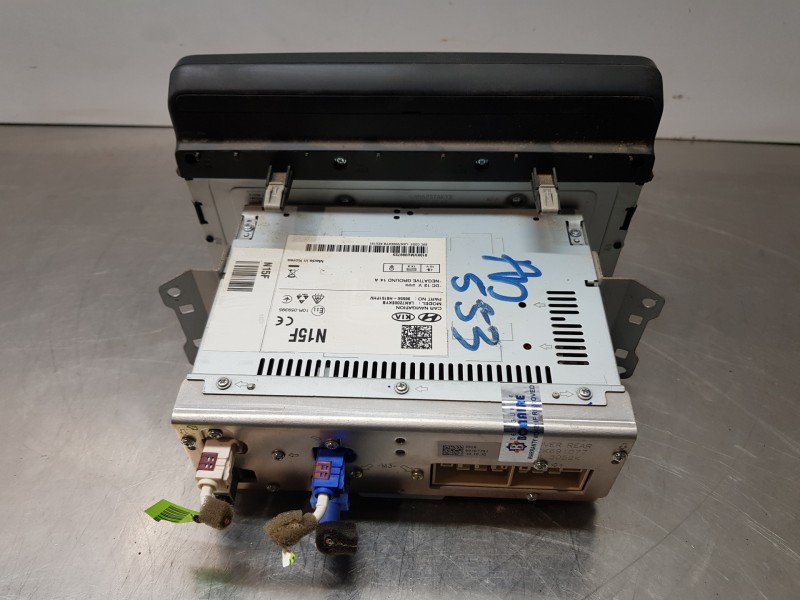 Recambio de pantalla multifuncion para kia stonic (ybcuv) concept referencia OEM IAM 96550H8151FHV  