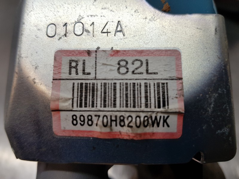 Recambio de cinturon seguridad trasero izquierdo para kia stonic (ybcuv) concept referencia OEM IAM 89870H8200 89870H8200WK 