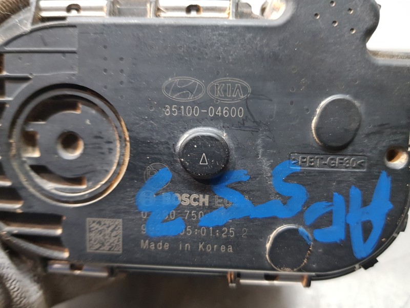 Recambio de caja mariposa para kia stonic (ybcuv) concept referencia OEM IAM 3510004600  