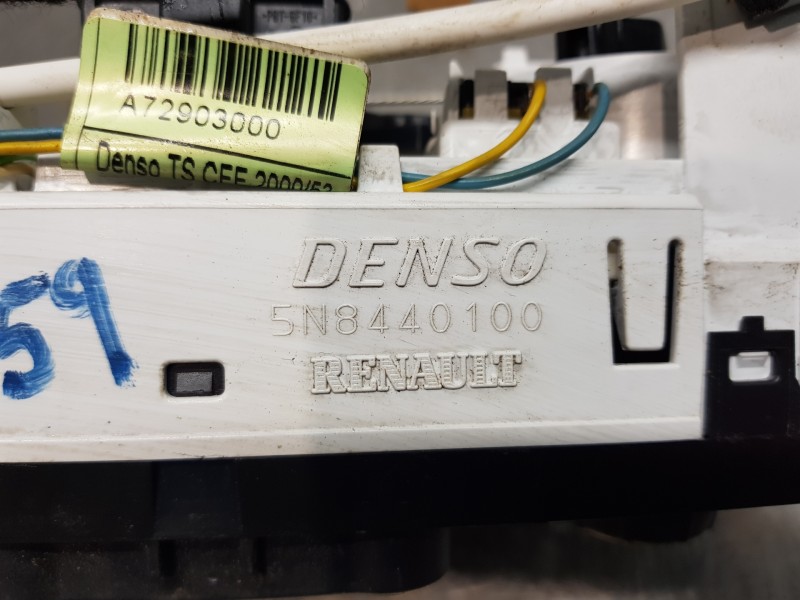 Recambio de mando calefaccion / aire acondicionado para renault kangoo express referencia OEM IAM 5N8440100   Recambio de mando calefaccion / aire acondicionado para renault kangoo express referencia OEM IAM 5N8440100