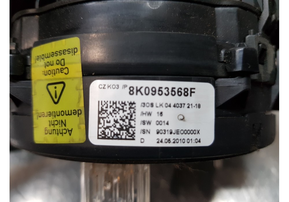 Recambio de anillo airbag para audi q5 (8r) quattro referencia OEM IAM 8K0953568F   Recambio de anillo airbag para audi q5 (8r) quattro referencia OEM IAM 8K0953568F