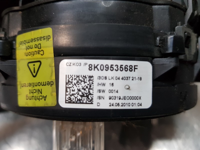 Recambio de anillo airbag para audi q5 (8r) quattro referencia OEM IAM 8K0953568F   Recambio de anillo airbag para audi q5 (8r) quattro referencia OEM IAM 8K0953568F