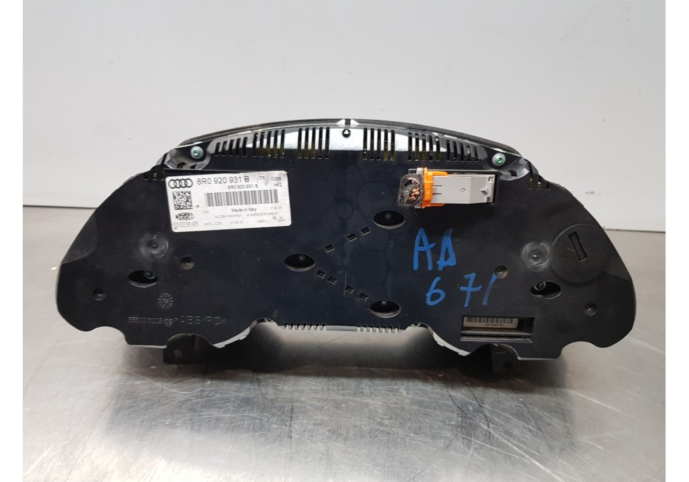 Recambio de cuadro instrumentos para audi q5 (8r) quattro referencia OEM IAM 8R0920931B   Recambio de cuadro instrumentos para audi q5 (8r) quattro referencia OEM IAM 8R0920931B