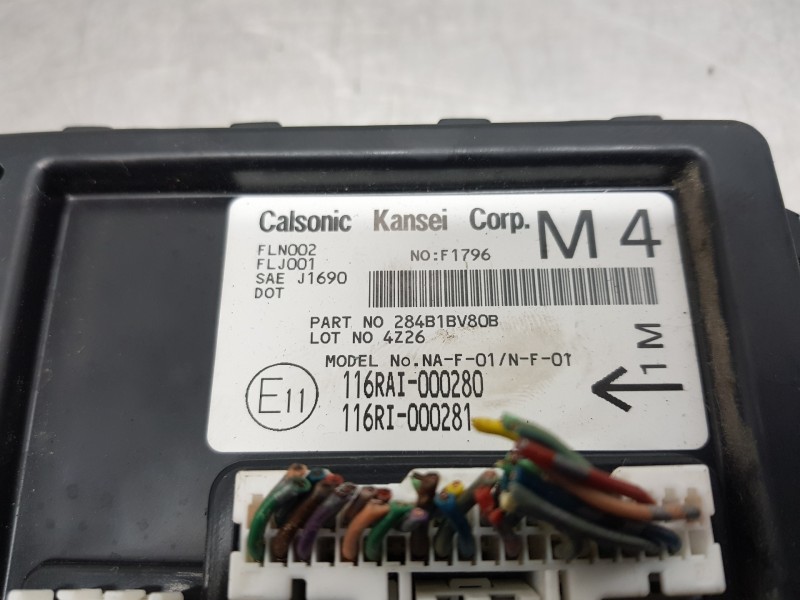 Recambio de modulo confort para nissan juke (f15) visia referencia OEM IAM 284B1BV80B   Recambio de modulo confort para nissan juke (f15) visia referencia OEM IAM 284B1BV80B