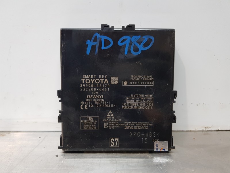 Recambio de modulo electronico para toyota rav 4 hybrid referencia OEM IAM 8999042170 2329006461 