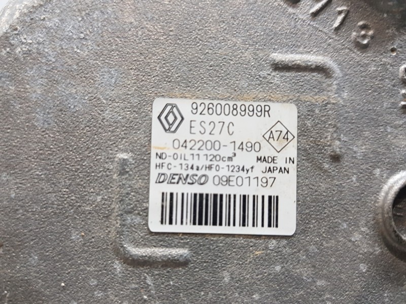 Recambio de compresor aire acondicionado para renault kangoo express referencia OEM IAM 926008999R  