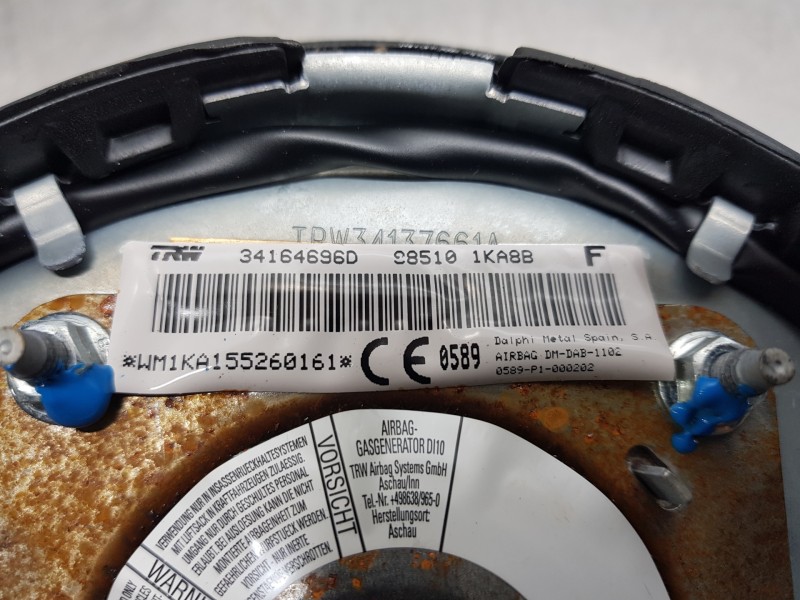 Recambio de airbag delantero izquierdo para nissan juke (f15) visia referencia OEM IAM 985101KA8B  