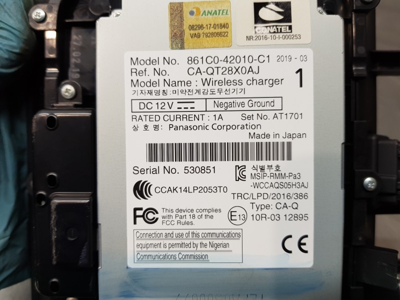 Recambio de modulo electronico para toyota rav 4 hybrid referencia OEM IAM 861C042010C1  