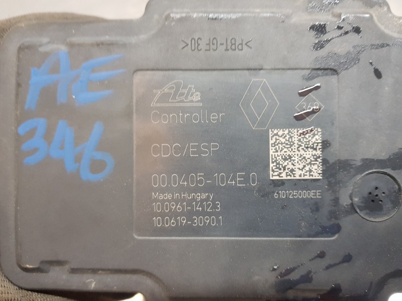 Recambio de abs para renault megane iii berlina 5 p authentique referencia OEM IAM 476608102R 10096114123 