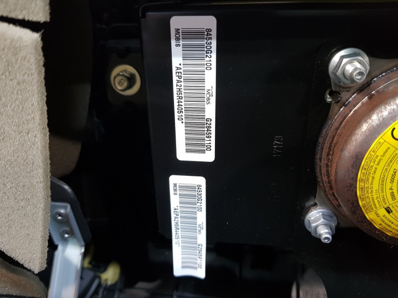 Recambio de kit airbag para hyundai ioniq klass referencia OEM IAM 84710G2300T9Y  