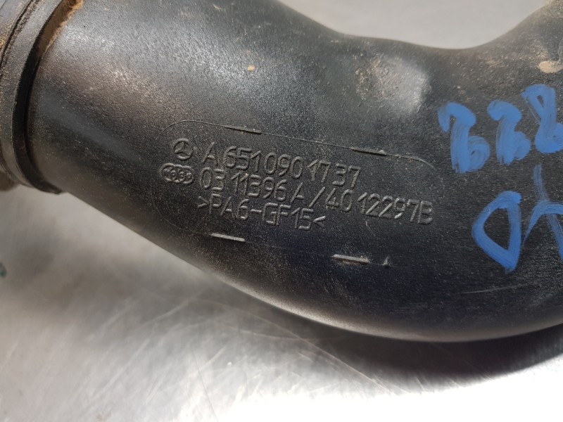 Recambio de tubo presion turbocompresor para mercedes clase b (w246) style referencia OEM IAM A6510901737  