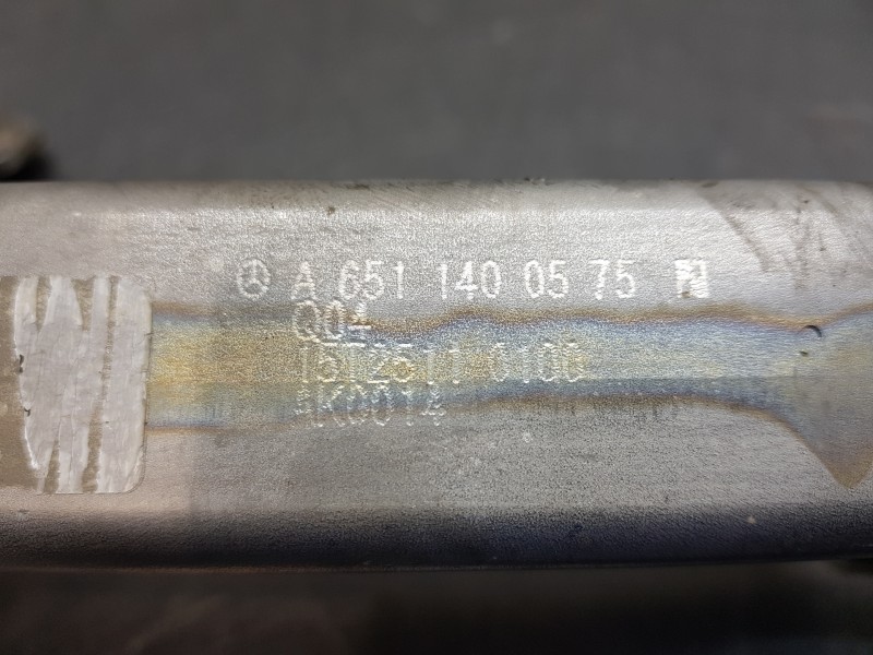 Recambio de enfriador egr para mercedes clase b (w246) style referencia OEM IAM A6511400575  