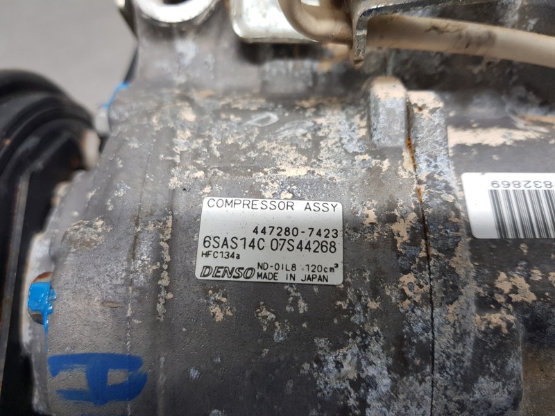 Recambio de compresor aire acondicionado para mercedes clase b (w246) style referencia OEM IAM A0008303502 4472807423 