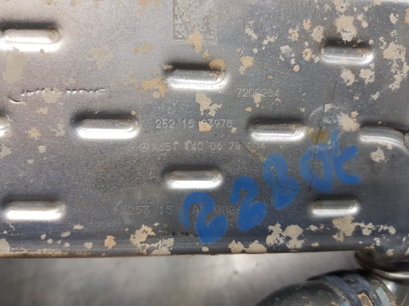 Recambio de enfriador egr para mercedes clase b (w246) style referencia OEM IAM A6511400660 A6511400675 