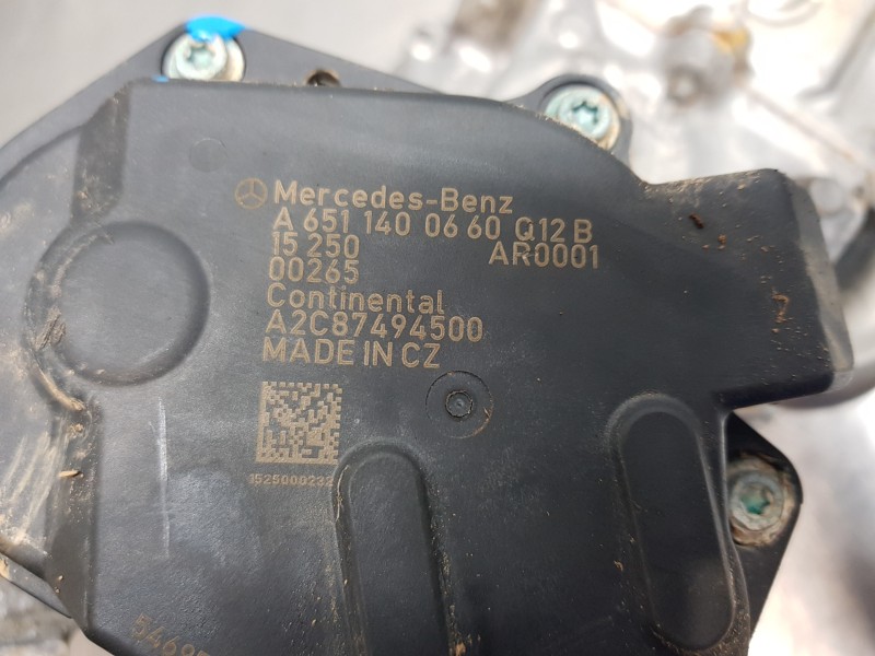 Recambio de enfriador egr para mercedes clase b (w246) style referencia OEM IAM A6511400660 A6511400675 