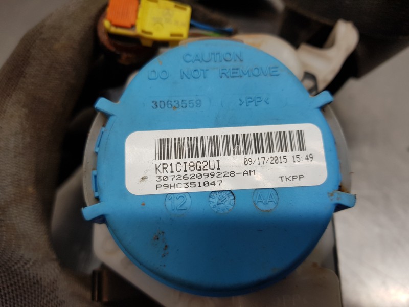 Recambio de cinturon seguridad trasero izquierdo para mercedes clase b (w246) style referencia OEM IAM A2468600000  