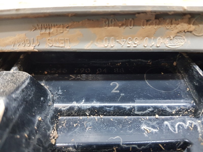 Recambio de aleron trasero para mercedes clase b (w246) style referencia OEM IAM A2467900488  