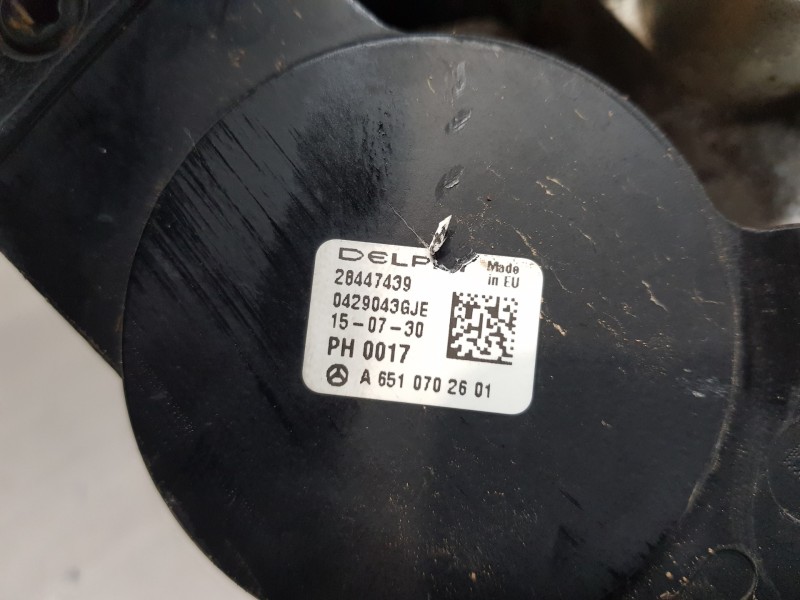 Recambio de bomba inyeccion para mercedes clase b (w246) style referencia OEM IAM A6510702601 28447439 