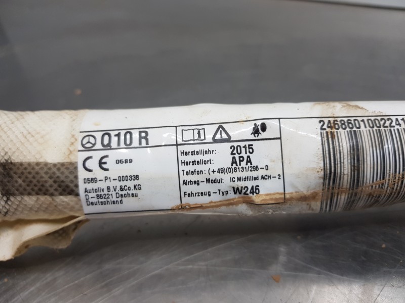 Recambio de airbag cortina delantero derecho para mercedes clase b (w246) style referencia OEM IAM A2468601002  