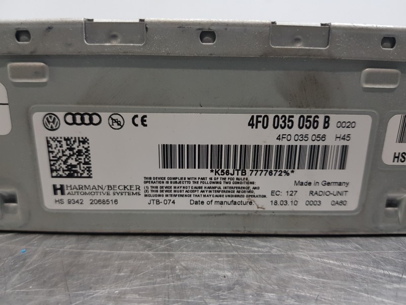 Recambio de modulo electronico para audi a4 avant (b8) sline referencia OEM IAM 4F0035056B  