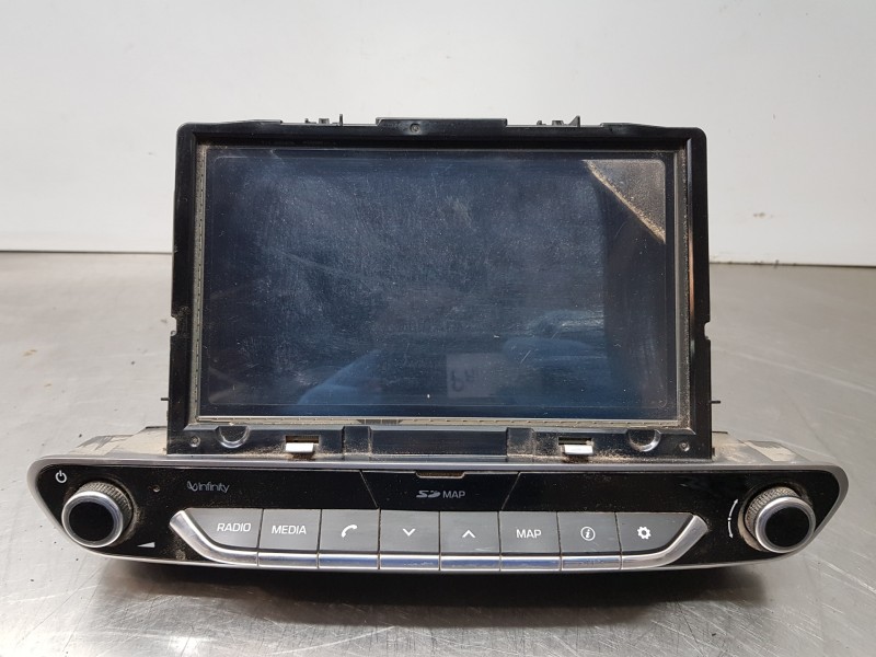 Recambio de pantalla multifuncion para hyundai ioniq klass referencia OEM IAM 96550G2251 LAN6B20EHAE 