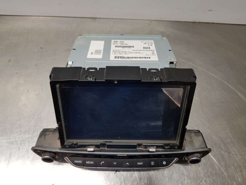 Recambio de pantalla multifuncion para hyundai ioniq klass referencia OEM IAM 96550G2251 LAN6B20EHAE 