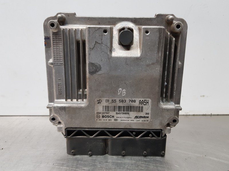 Recambio de centralita motor uce para chevrolet aveo sedán emotion referencia OEM IAM 55583708 0281018383 
