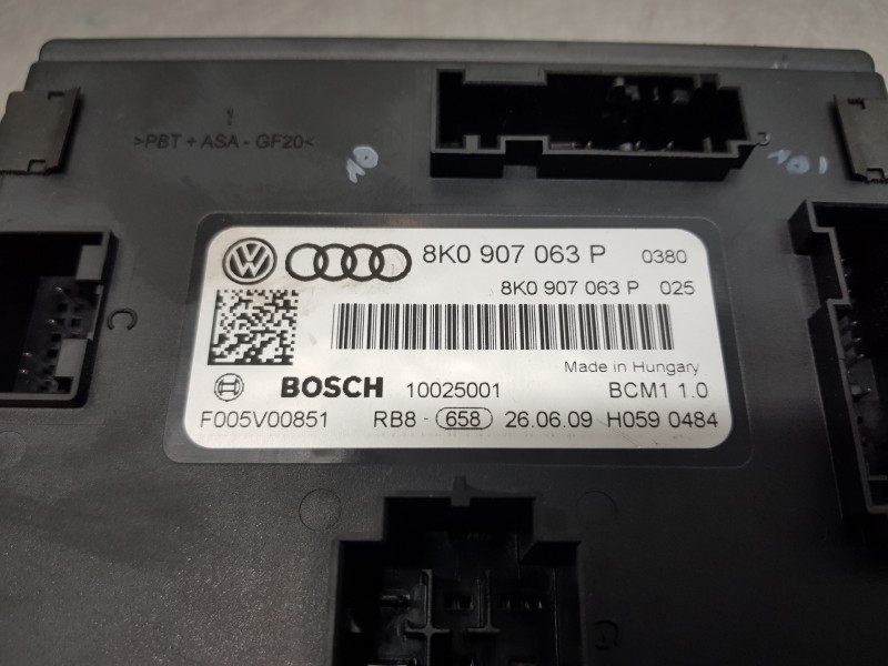 Recambio de modulo confort para audi a4 avant (b8) sline referencia OEM IAM 8K0907063P  