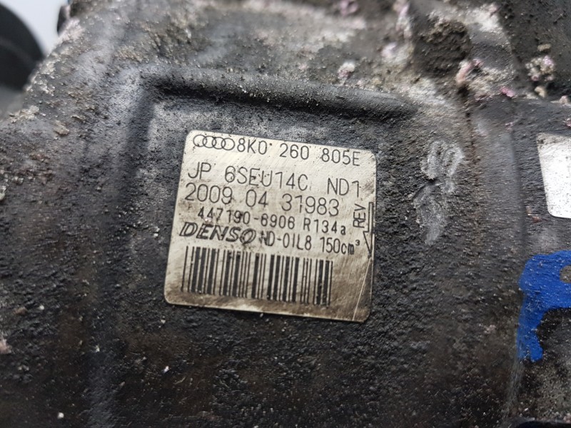 Recambio de compresor aire acondicionado para audi a4 avant (b8) sline referencia OEM IAM 8K0260805E  