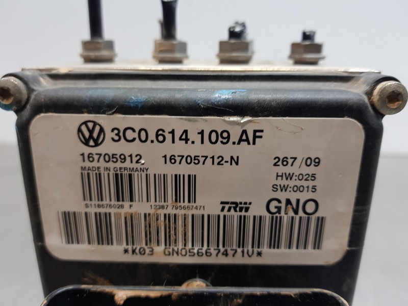 Recambio de abs para volkswagen passat berlina (3c2) elegance referencia OEM IAM 3C0614109AF 3C0614109AFBEF 