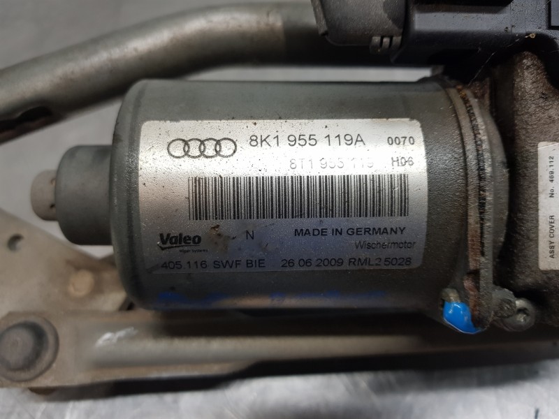 Recambio de motor limpia delantero para audi a4 avant (b8) sline referencia OEM IAM 8K1955023E 8K1955119A 