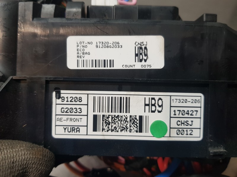 Recambio de caja reles / fusibles para hyundai ioniq klass referencia OEM IAM 91208G2033 91208G2033 