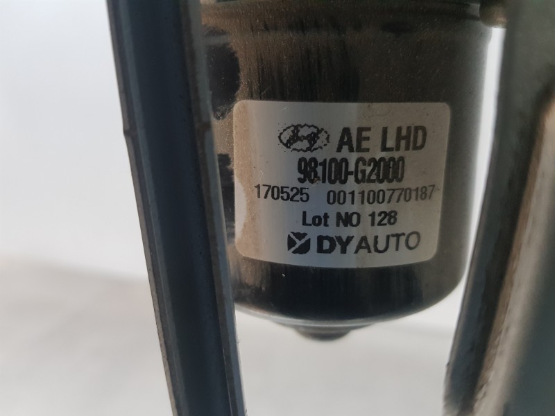 Recambio de motor limpia delantero para hyundai ioniq klass referencia OEM IAM 98100G2000  